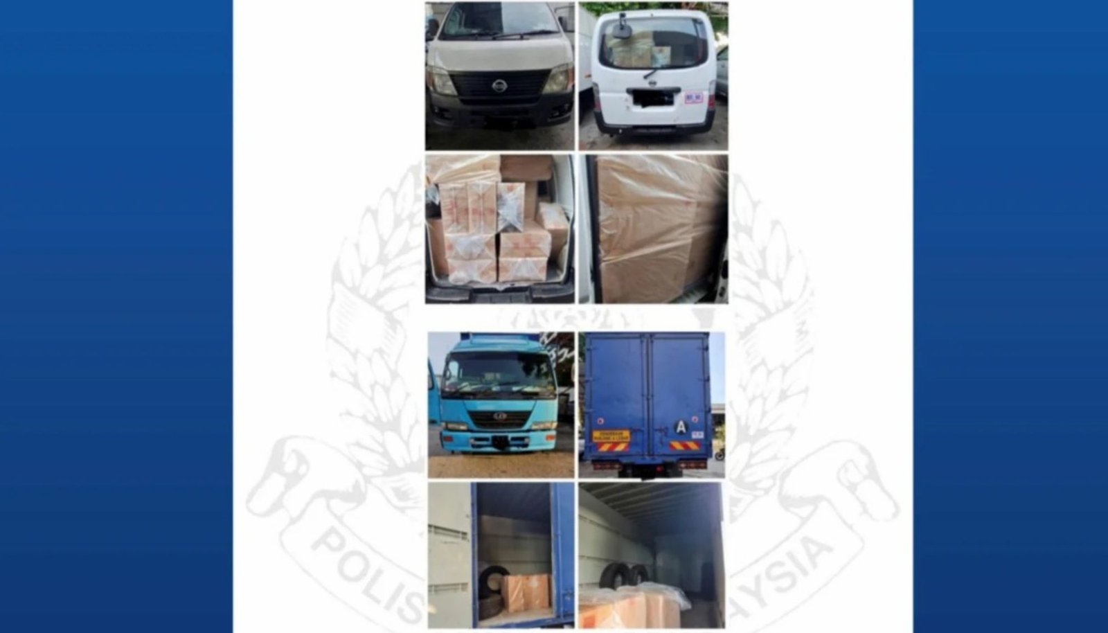 கெப்போங் பகுதியில் வரி செலுத்தாத சிகரெட்டுகள் பறிமுதல்; நால்வர் கைது