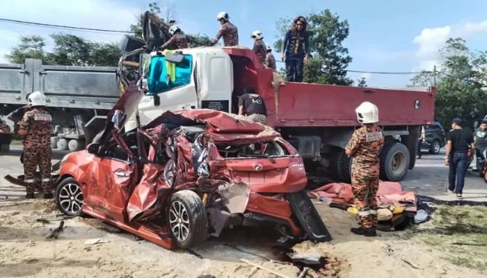 கூலாயில் கோர விபத்து; மூவர் பலியான பரிதாபம்