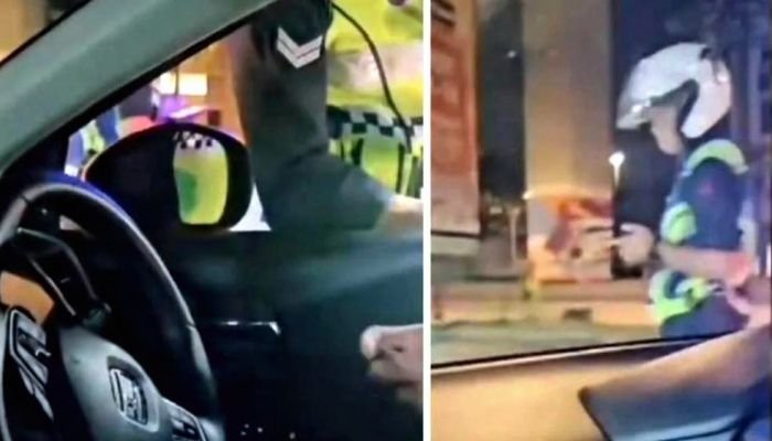 ரோந்து பிரிவு போலீசை அவமானப்படுத்துவதற்காகவே வெளியிடப்பட்ட காணொளி; வழக்கு பதிவு செய்த போலீசார்