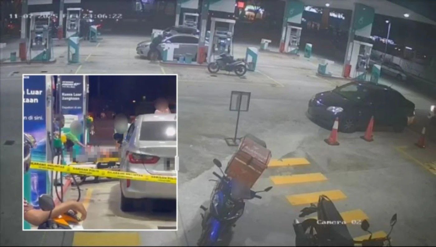 புக்கிட் திங்கி பெட்ரோல் நிலையத்தில் ஆடவர் சுட்டுக்கொலை;  விசாரணையைத் தொடங்கிய போலீஸ்