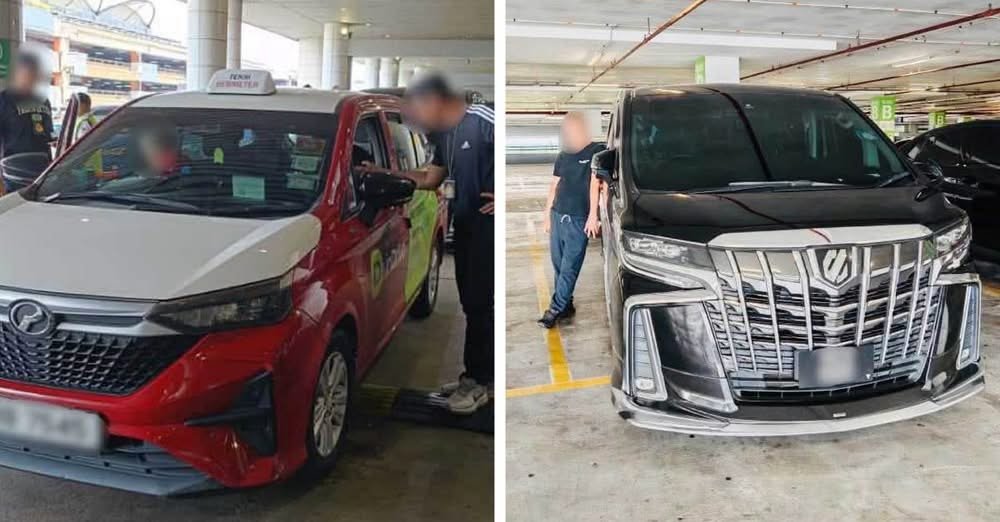 அனைத்துலக விமான நிலையத்தில் உரிமம் பெறாத கார் வாடகை சேவைகளை வழங்கும் இரண்டு ஆடவர்கள் கைது