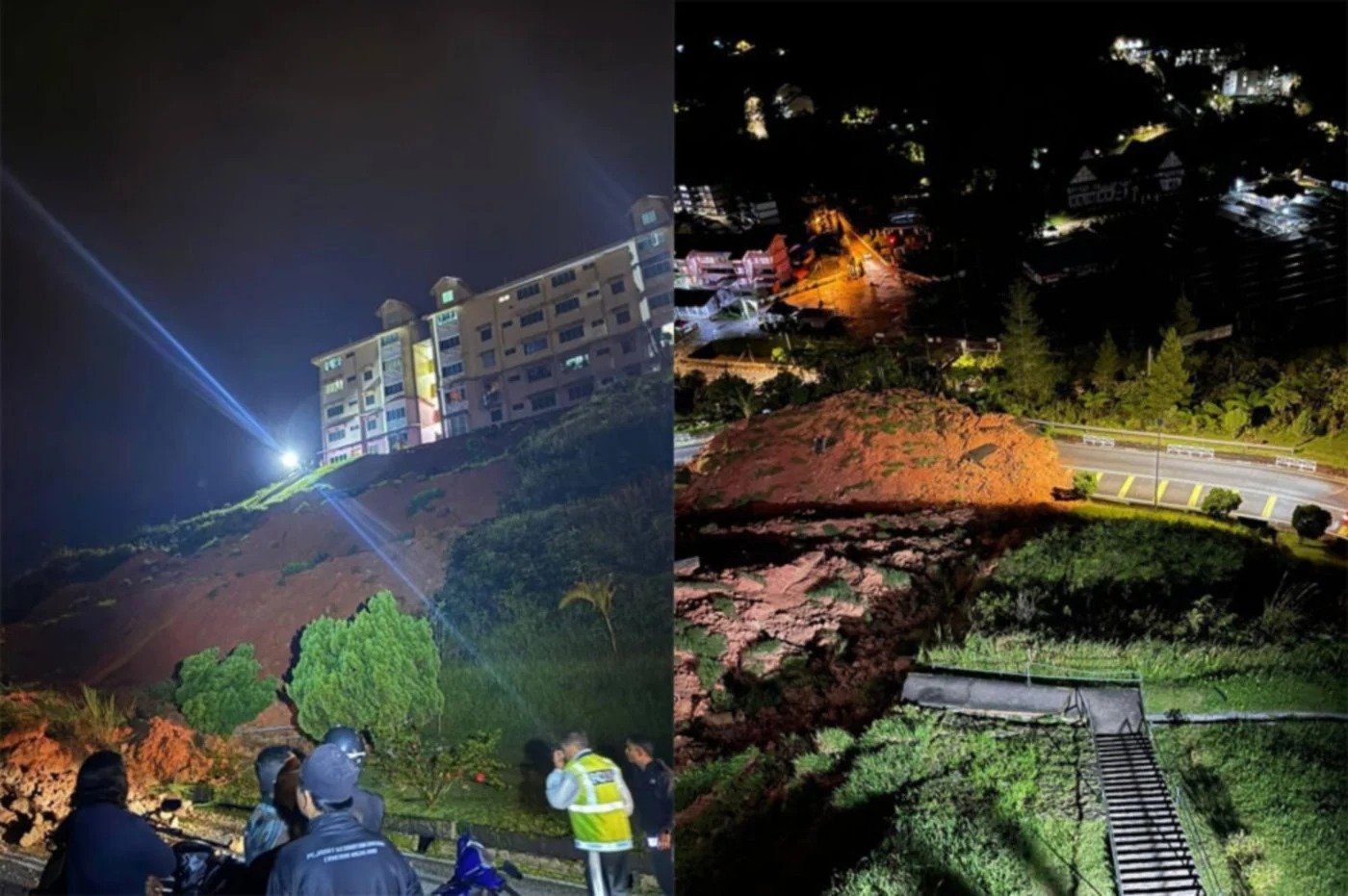 கேமரன் மலையில் நிலச்சரிவு; சுமார் 700 குடியிருப்பாளர்களுக்கு தொடர்பு துண்டிப்பு