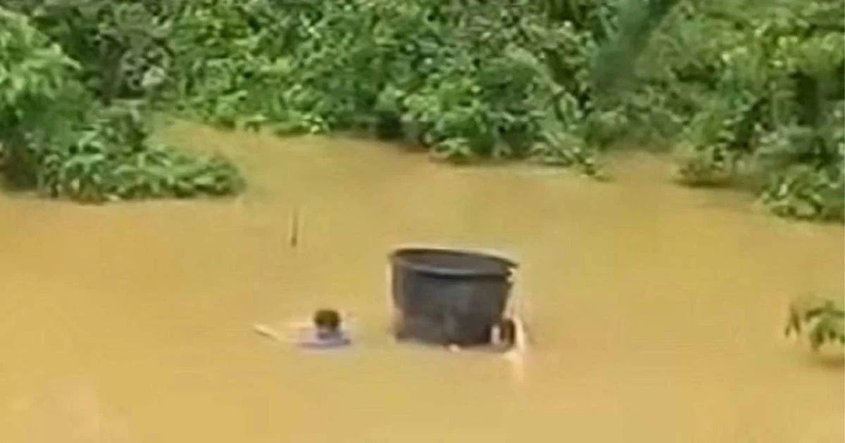 லிப்பிஸில் எஸ்.பி.எம் தேர்வு மையத்திற்கு நீந்திந் சென்ற மாணவர் தங்கும் விடுதியில் பாதுகாப்புடன் இருக்கிறார்