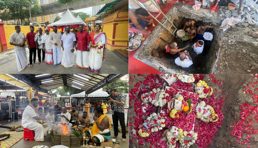 முழுக்க முழுக்க கருங்கல்லில் மறுகட்டுமானம் காணும் செந்தூல் தேவி ஸ்ரீ மகா காளியம்மன் ஆலயம்