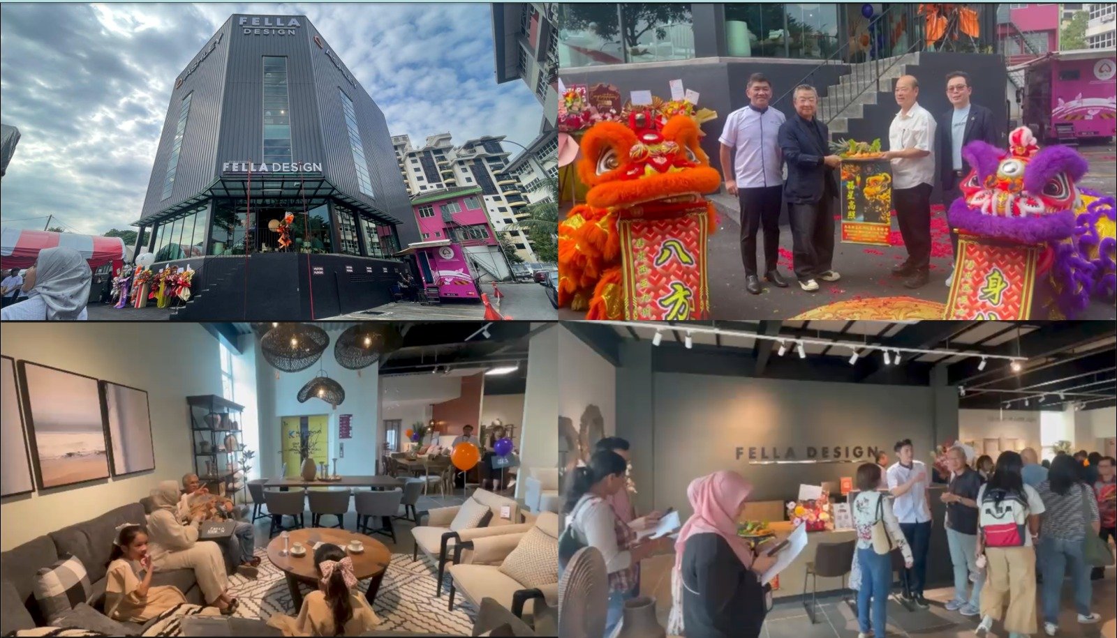 Fella Design & Ashley இணைந்து அம்பாங்கில் 20,000 சதுர அடியில் புதிய முத்திரை கண்காட்சி அறை