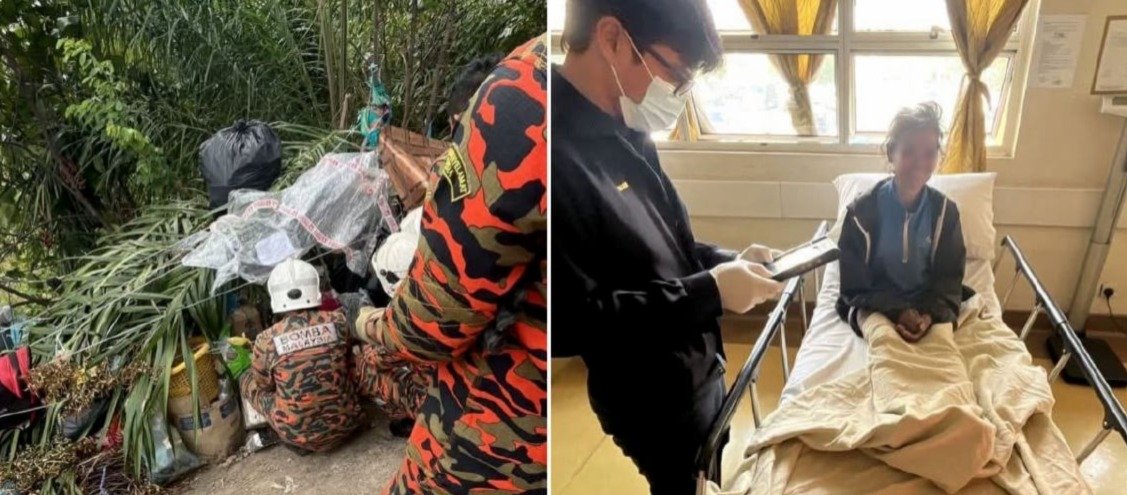 ஜோகூரில் குப்பை மேட்டில் வாழ்ந்த 62 வயது மூதாட்டியை பாதுகாப்பாக மீட்ட JKM அதிகாரிகள்