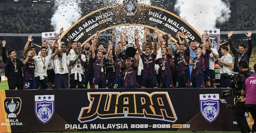 JDT-யின் வரலாற்று மலேசியக் கிண்ண வெற்றி; திங்கட்கிழமை ஜோகூரில் பொது விடுமுறை