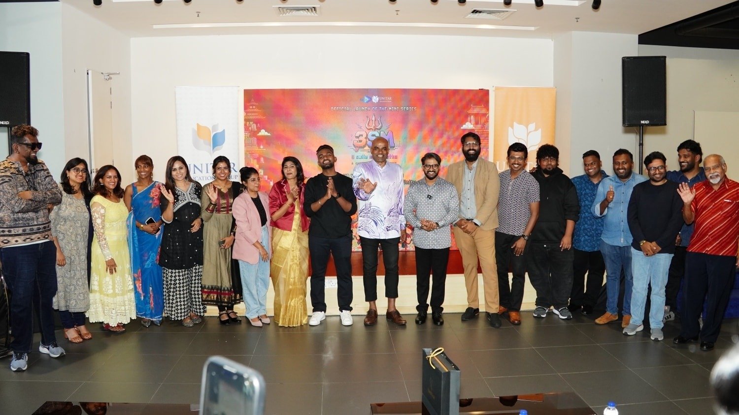 ‘3SM’ மினி தொடரரை அறிமுகம் செய்து வைத்தார் துணையமைச்சர் யுனேஸ்வரன்