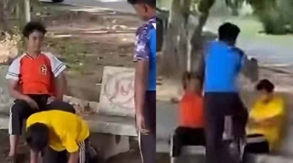 அலோர் ஸ்டாரில் காற்பந்து விளையாடிய பின்னர் மாணவர் மீது தாக்குதல்; வைரல் காணொளியால் பரபரப்பு