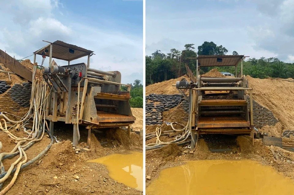 சட்டவிரோத சுரங்கத் தொழில்: 3 சீன ஆண்கள் கைது, 4 மில்லியன் ரிங்கிட் மதிப்புள்ள இயந்திரங்கள் பறிமுதல்