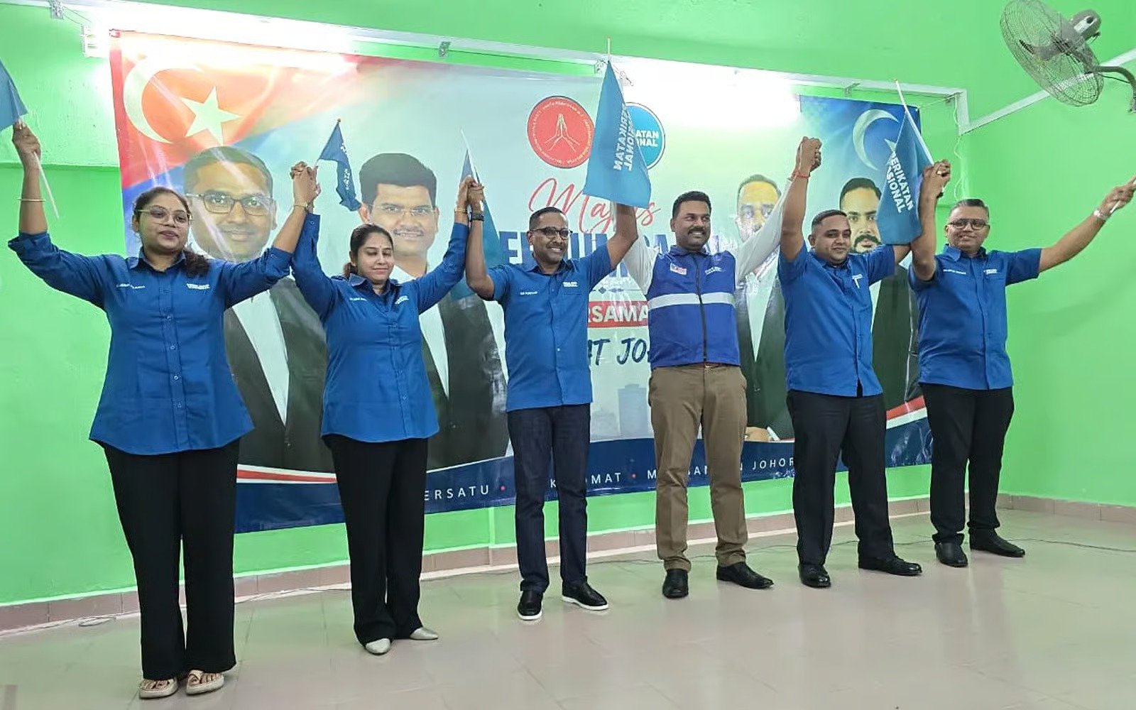 ஜோகூர் தேர்தல்: MIPP வேட்பாளர்களுக்கு ஆதரவு கோரி PN தலைவர்கள் பிரசாரம்